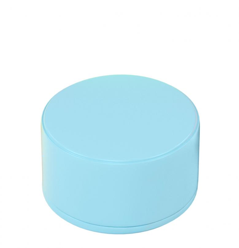 Дитячий круглий пуф-стілець, ПВХ тканина, ЛЕЛЕКА, 450х450х250 мм.